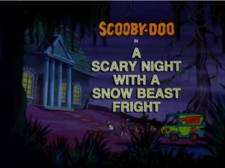 A Scary Night With A Snow Beast Fright