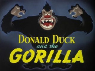 Donald Duck And The Gorilla