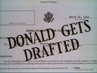 Donald Gets Drafted