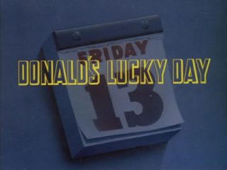 Donald’s Lucky Day