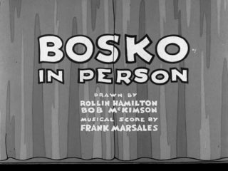 Bosko In Person