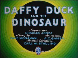 Daffy Duck And The Dinosaur