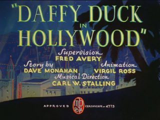 Daffy Duck In Hollywood