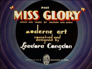 Page Miss Glory