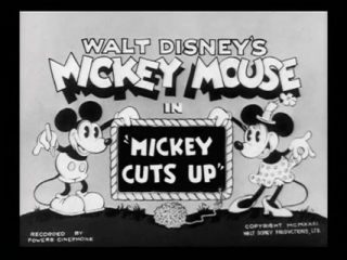 Mickey Cuts Up