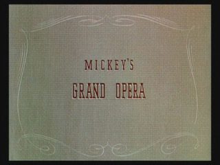 Mickey’s Grand Opera