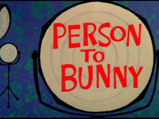 Person To Bunny