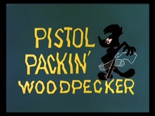 Pistol Packin’ Woodpecker