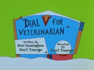 Dial V for Veterinarian