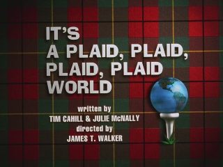 It’s a Plaid, Plaid, Plaid, Plaid World